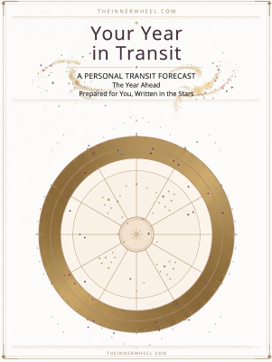 Personal astrology transit report — The Celestial Roadmap, The Inner Wheel